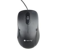 Techly 361063 Mouse Ottico USB 1000 Dpi Nero Nero