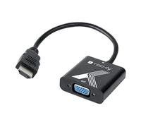 Techly Cavo adattatore da HDMI™ a VGA 1920x1200 60 Hz con audio 3,5 mm Nero
