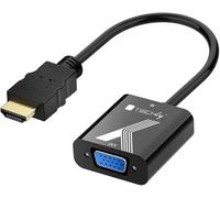 Techly Cavo adattatore HDMI a VGA 361902 1920x1200 a 60Hz Nero