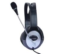 TECHLY ICC-SH-555TY CUFFIA STEREO CON MICROFONO E CONTROLLO VOLUME