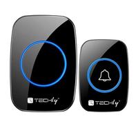 Kit Campanello Wireless fino a 300m IP44 Black Basso consumo energetico