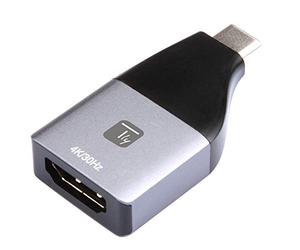 Techly 362428 Adattatore da USB-C™ a HDMI 4Kx2K@30Hz Nero/Argento