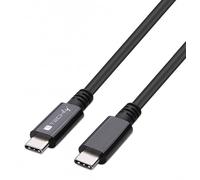 Techly Cavo USB4 MUSB40-CMCM08 Type-C Thunderbolt 40Gbps 100W PD 0,8 m Nero