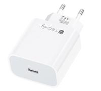 Techly Caricatore Alimentatore USB-C™ da Muro 20W PD per Smartphone o Tabl