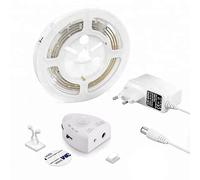 Striscia LED Sensore di Movimento e Alimentatore per il Letto 1,2m
