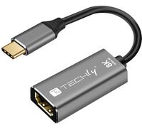 Techly Adattatore USB-C™ 3.2 a HDMI 2.1 8K@60Hz 15 cm