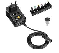 Techly Alimentatore Universale Regolabile 12W AC/DC 3V-12V 1000 mA con 6 Spine D
