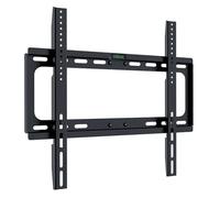 Techly 364422 Staffa a Muro Fisso Slim per TV LED LCD 25-56" Nero Nero