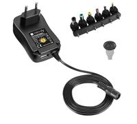 Alimentatore Universale Regolabile 7,2W AC/DC 3V-12V 600 mA con 6 Spine DC Porta