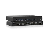 Techly Switch HDMI 2.0 4x1 4K@60Hz con Splitter Audio eARC/ARC per Soundbar