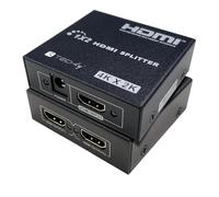 Techly Splitter HDMI 365818 4K UHD 3D a 2 vie Nero