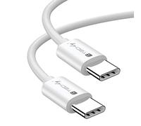 Techly 365870 Cavo USB4 Gen3 EPR USB-C™ M/M 40G 240W PD3.1 8K E-Mark Certificato 1m Bianco