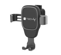 Techly Supporto universale da auto 365894 per smartphone con sistema a gravità Nero