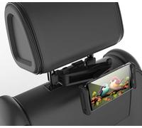 Techly Supporto Tablet Smartphone Estensibile per Poggiatesta auto Rotazione 360