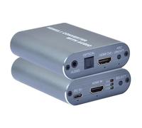 Techly Estrattore Audio HDMI LPCM7.1 ARC 8K con Audio 3.5'' e Toslink SPDIF