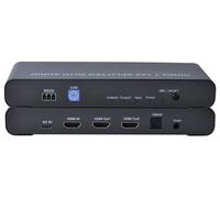 Techly Splitter HDMI 2.1 8K 1 in 2 out con SPDIF e Audio 3.5mm Stereo