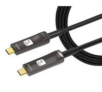 Techly Cavo Audio/Video Ottico Attivo USB-C™ M/M AOC Fibra Ottica 4K 30m