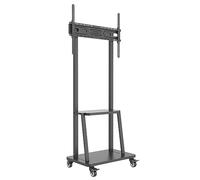 Techly Supporto a Pavimento con Mensola per TV LCD/LED/Plasma 32-70''