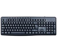 Techly Tastiera USB 104 Tasti + 9 Multimediali
