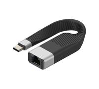 Techly Cavo Corto Piatto USB-C™ Maschio a RJ45 Femmina FPC 14,4 cm