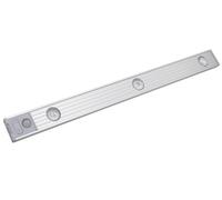 Techly 368253 Luce LED Slim Ricaricabile USB con Sensore di Movimento 40 cm Silver