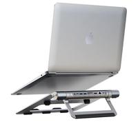 Techly Docking Station USB-C™ 9 in 1 Hub USB3.1 Stand per Notebook Pieghev