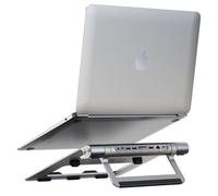 Techly Docking Station USB-C™ 9 in 1 Hub USB3.1 Stand per Notebook Pieghev