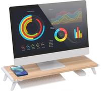 Techly Supporto per monitor 368352 – Universale ed ergonomico – Beige