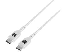 Techly Cavo USB‑C M/M 368772 E‑Mark USB 2.0 240W PD 2m Bianco