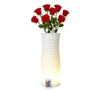 TECHLY - Vaso Luminoso Led Rgb Multicolore Ip54 Con Telecomando