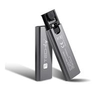Techly 369113 Box Esterno USB-C™ USB3.2 Gen2 NVMe/SATA M.2 SSD Grigio