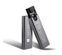 Techly 369113 Box Esterno USB-C™ USB3.2 Gen2 NVMe/SATA M.2 SSD Grigio