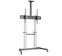 Techly Supporto a Pavimento Trolley TV LCD/LED/Plasma 60-100''