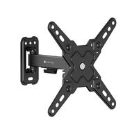 Techly Supporto a Muro Universale 2 Snodi per TV LED-LCD 13-43'' Nero