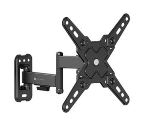 Techly 620768 Supporto a Muro Universale 3 Snodi per TV LED-LCD 13-43" Nero Nero