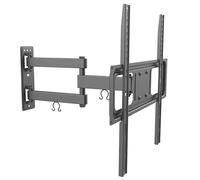 Techly 620928 Supporto a Muro per TV LED LCD 32-55" Full-Motion Nero