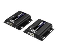 Techly Extender HDMI 4K@60Hz con IR su Cavo Cat.6 fino a 120m