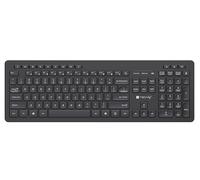 Techly Tastiera Wireless 621635 – Layout Americano – Nero
