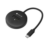 Techly 621987 Docking Station M.2 SATA/NVME SSD a USB-C™ Nero