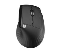 Techly 621994 Mouse Ergonomico RGB Wireless + USB 2.4G Nero Nero