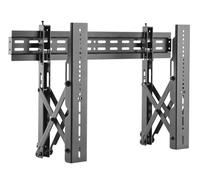 Techly 622977 Supporto a Muro Video Wall Professionale Retrattile Antifurto per TV LED LCD 37-70” Nero