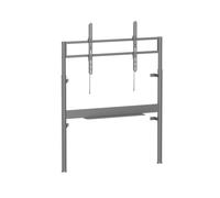 Techly 623240 Supporto TV Slimfit Motorizzato da Parete con Altezza Regolabile per TV da 60-110" con Telecomando Grigio