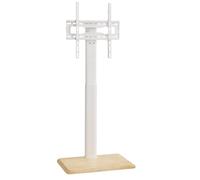 Techly Supporto da Pavimento per TV da 24'' a 55'' c/Ruote a Scomparsa