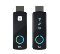 Techly 624605 Extender HDMI Full HD 60Hz Wireless 5G 50m Nero