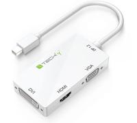Techly Adattatore 3 in 1 Mini DisplayPort 1.2 (Thunderbolt) a HDMI/DVI/VGA