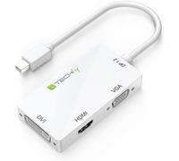 Techly Adattatore 3 in 1 Mini DisplayPort 1.2 (Thunderbolt) a HDMI/DVI/VGA