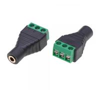 Techly Adattatore Audio 3.5 mm Stereo Femmina Terminal Block 3 pin