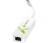 Techly Adattatore Convertitore USB-C™ Ethernet Gigabit RJ45 Lan