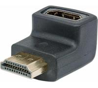 Techly Adattatore HDMI M/F 90° IADAP HDMI-519 Nero 353519