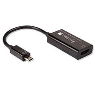 Techly Adattatore MHL3.0 a HDMI con RCP (ICOC MHL-HDMI3)